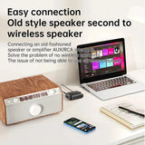 NFC Bluetooth 5.3 Audio Receiver 3.5mm AUX RCA USB U-Disk/TF HIFI Stereo Music Wireless 5.0 Adapter With Mic For Car Kit Speaker