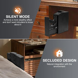 Security Fingerprint Gun Safes Smart Digital Password With Key Pistol Safety Hidden Money Cash Box