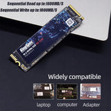 Large Memory Drive Anti-oxidation Widely Compatible Practical M2 NVMe 2280 128/256/512GB 1TB Internal Hard Disk