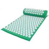 Massager (appro.67*42cm)Cushion Shakti Acupressure Relieve Back Body Pain Spike Acupuncture Massage Mat with Pillow