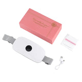3 Modes Heated Massage Belt Menstrual Heating for Women Cramps Period Hot Compress Pad Abdominal Thermal Vibration Massager