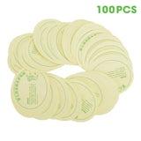 100pcs Waterproof Stickers Bath Swimming Infant Newborn Care Paste(Transparent ) Nursing Ear Paste Baby Supplies