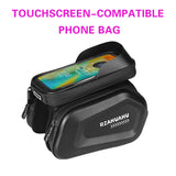 Phone hard case Waterproof Reflective Large capacity Top tube MTB Road Bicycle Saddle Head Front beam bag