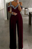Women's Wide Leg Waist Up Jumpsuit