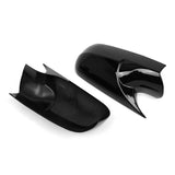 2pcs Side Door Wing Mirror Cover Cap Replacement for MEGANE 2002.11 - 2008.10 RENAULT SCENIC II
