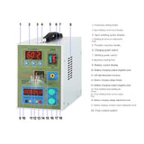 787A Spot Welder with LED light Battery Welder Applicable Notebook Phone Battery Precision Welding Pedal  Battery Spot Welder