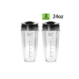 2 Pack Replacement 24Oz Cup Spout Lid for Auto IQ Series Blenders with BL450/BL454/BL456/BL480/BL481