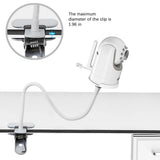 Clip Mount Stand Compatible with Infant and DXR-8 PRO Baby Monitor Camera Holder Flexible Twist Attaches Crib Cot Shees