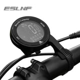 ESLNF Wireless Computer Waterproof Bicycle Odometer Multi Functional LCD Screen Cycg Mountain Bike Speedometer Meter