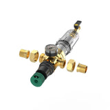 1PC DN15/DN20 Adjustable Pressure reducer Reducing with Integrated Filter/Gauge Prefilter Water Regulator Vae
