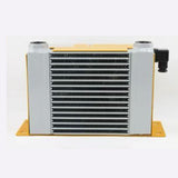 AH0608T-CA 60L/min Hydraulic Hot Selling Hardware Tools Fan Air Cooling Oil Cooler 110v/220v/24v Fuel tank cooling