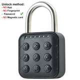 Electronic door biometric fingerprint unlock WiFi Tuya/TTlock application controls smart password lock keyless entry