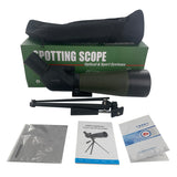 Bird Watching Telescope 20-60X60/80 Spotting Scope Waterproof Outdoor Hiking Camping Equipment for Moon Target Shooting