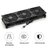 Three-fan High-performance 360mm X 120mm Usb Router Fan Efficient Laptop Host Case Solution with Big for Micro