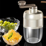 1pc Manual Ice Maker 1000ml Portable Manual Ice Crusher Hand Ice Shaver Ice Maker Ice Accessories Summer Essential Beach Vacation Essential