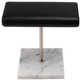 White Marble Base Watch Sier Metalrod Belt Props Bracelet Display Jewelry Lengthen Placement Stand