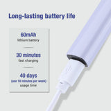 LED Light wax Removal hine Rechargeable Baby Cleaner with Magnifier Luminous Earpick 6 Ear Spoons