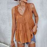 European And American Fashion Women's Wear Vest Top
