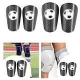 1 Pair Mini Guards Soccer Protective Equipment Comfortable Protector Shin Pads for Children Boys Girls Kids Adults