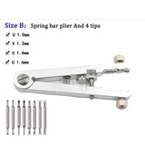 316# Stainless Steel 6825 Bracelet Pliers Standard of Removing Spring Bar Watch Bands Removal Tool