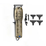 Resuxi JM-1015 with Full Metal Body, Rechargeable Electric Clipper, Professional Carving Clipper for Hair Salon