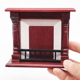 1:12 Miniature Furniture Vintage Fireplace Dollhouse Accessories Toys For Children Gift