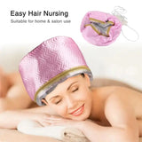 Electric Salon Spa Steamer Thermal Treatment Nourishing Mask Baking Oil Cap Dryer Heat Hat Hair Care