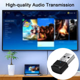 Audio Transmitter Wireless Bluetooth Music Receiver Video Conferencing Calls for Computer