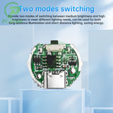 Flashlight USB28 Charging Driver 25mm 26mm 28mm Power Supply Circuit Board U2/L2 Bulb 18650/26650 Battery With Switch