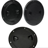 1PC ABS Round Deck Inspection Access Hatch Cover 4/6/8inch Boat deck plate port cover marine accessories