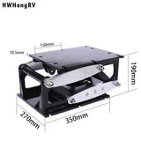 HWHongRV Aluminum Pedestal Marine Suspension System with Shock Mitigation Ship Use Boat Seat Accessories