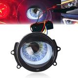 DIY LED Headlight Dynamic Devil Car Headlights with Remote Control Demon Eye Front Lamp for Auto Motorcycle Vehicle SUV