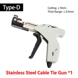 Stainless Steel Tie Gun High Quality Fastening Strap Cutting Tool Self-locking Tensioner Cable Ties Plier Series