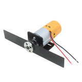 DC 12/24V Motor Manganese Steel Blade DIY Lawn Mower Set Garden Moving Tools Mini Tool