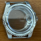 40Mm Stainless Watches Case Sapphire Glass Parts Fit Nh35A Nh36A Movement No Date Window Solid Steel Back Cover