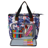 Women Tote Wool Storage Bags Crochet Hooks Thread Yarn Holder Cases Pouch DIY Sewing Organizer Knitting Bag