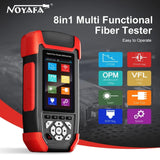MINI OTDR NF-981 Optic Reflectometer with OPM VFL OLS Event Map Ethernet CableTester 24/22dB Optical Fiber Tester
