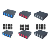 Sleek Card Collection Box for 2400+ Cards - Stylish Storage Solution