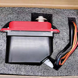 DDTS380 large 400KG/CM 24V power supply precision steering gear high torque industrial field FPV