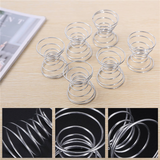 6 Pieces Stand Airplant Container Tillandsia Holder Stainless Steel Plant Display Racks Air Base