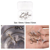 6Pcs Trout Flies Fishing Tackle Easy to Use Supplies fishing lures Dry