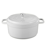 Enameled Dutch Oven with Lid Non-Stick Heavy Duty Stock Mini Cast Aluminum Pot Casserole Home Kitchen Utensils
