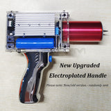 Third Generation Plus 80W 6A Gun Portable Handheld High Voltage Generator Artificial Lighing Tesla Coil