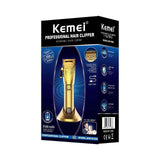 Kemei electric rechargeable hair clipper with diamond KM-K32S fast charging and long time using professional salon hair trimmer
