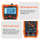 T21L LCR Digital Multimeter 6000 Counts Smart Burn-Proof High Precision Current Resistance Meter Handheld Voltmeter Tester