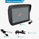 Ip67 Waterproof Portable Navigator 5 Inch Motorcycle Screen Support Dual Bluetooth Wireless Carplay Android Auto