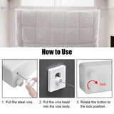Retractable Laundry Hanger 4.2m Clothesline Bathroom Accessories Clothes Drying Rack Double Layer