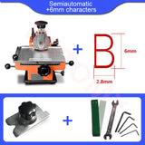 Nameplate Label Printer Semi Automatic hine Metal Aluminum Alloy Name Plate Engrave Emer Marking Tool