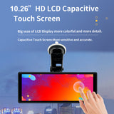 12-24V Multimedia Player for Most Vehicles 10.26 inch Toucreen Car Stereo with Apple CarPlay/Android Auto Mirror k