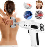Electric Correction Gun Set 4 Heads Spine Chiropractic Adjusting Instrument Massager Relaxation Devices Shaping Delays Bone Agin